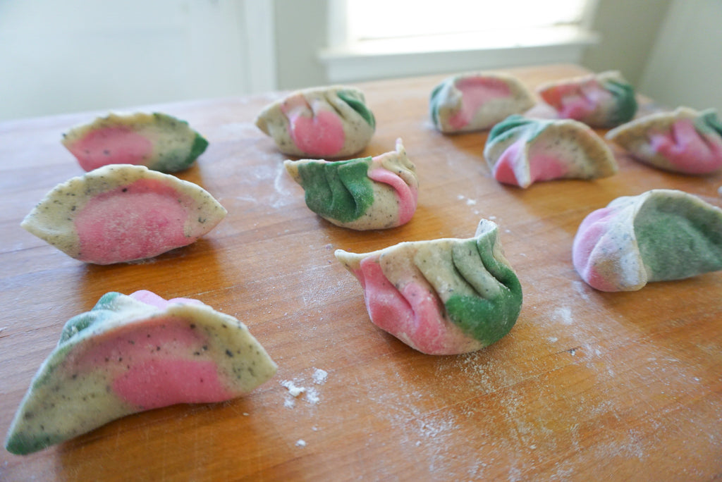 MUSHROOM POTSTICKERS