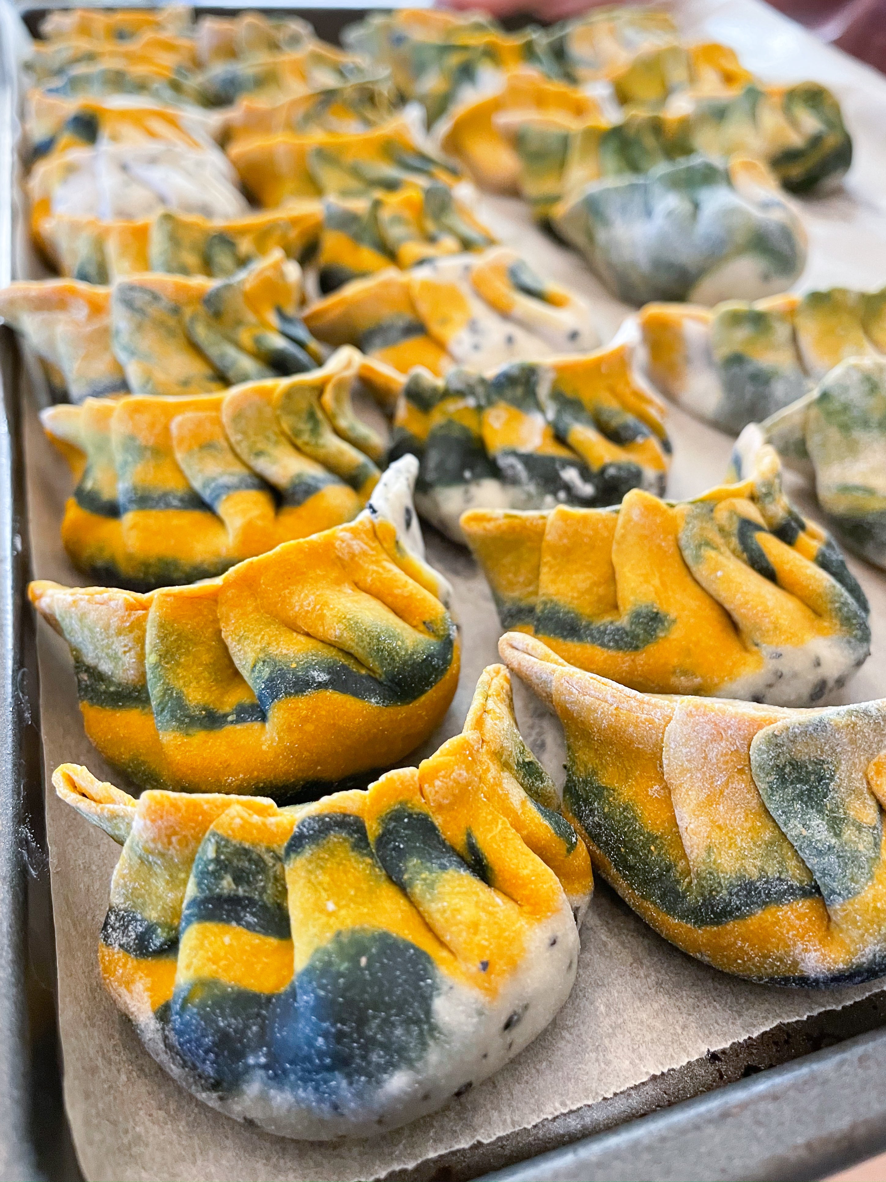 MUSHROOM POTSTICKERS